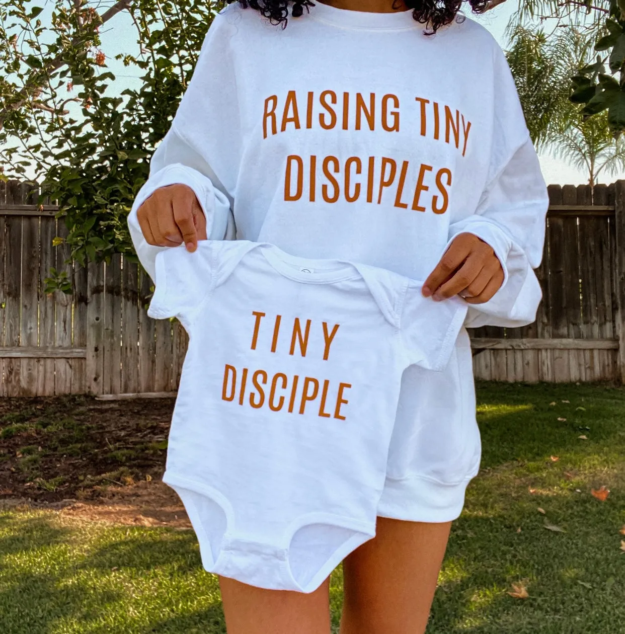 Infant Tiny Disciple - Rust Bodysuit
