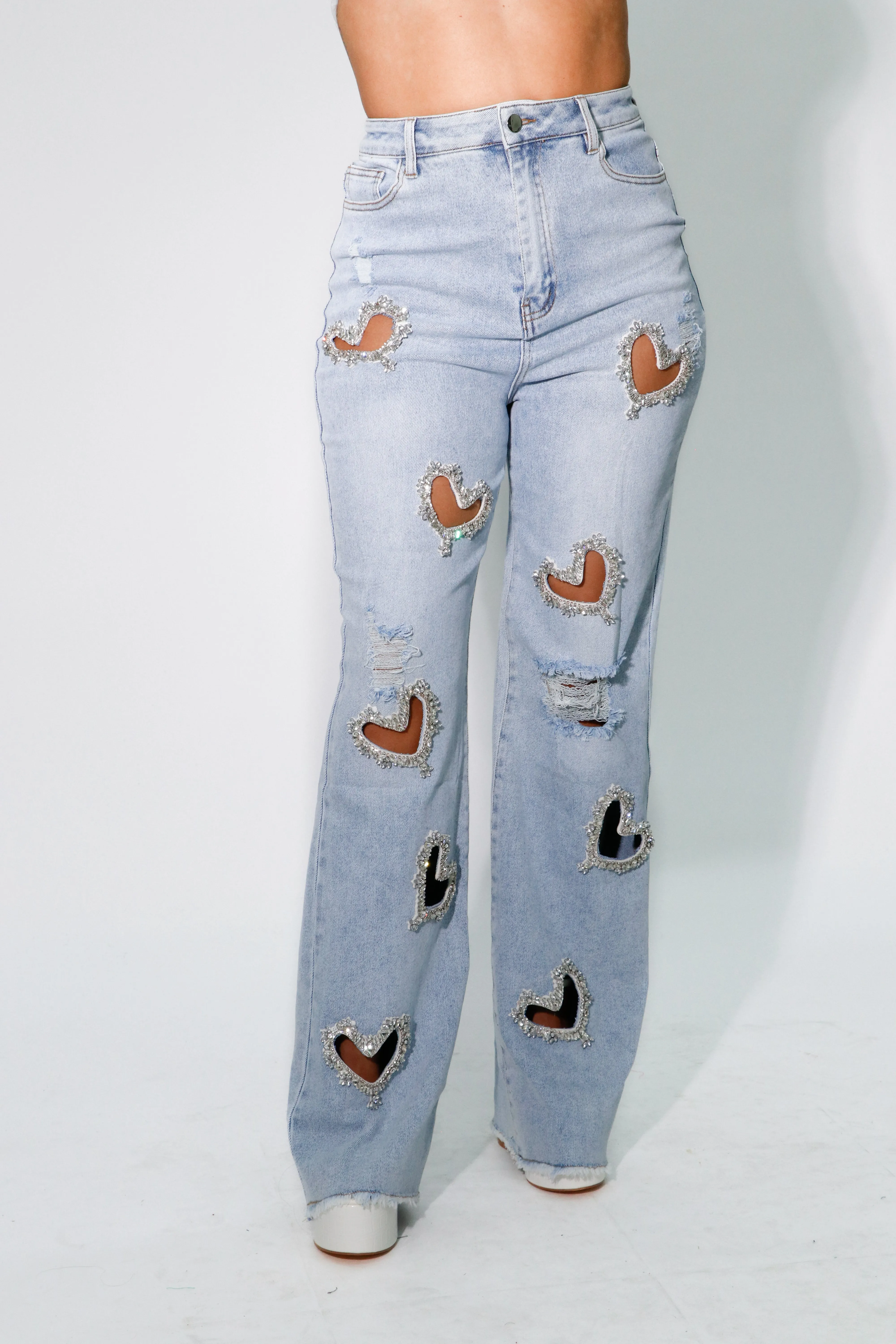 jeans denim highwaisted stretchy