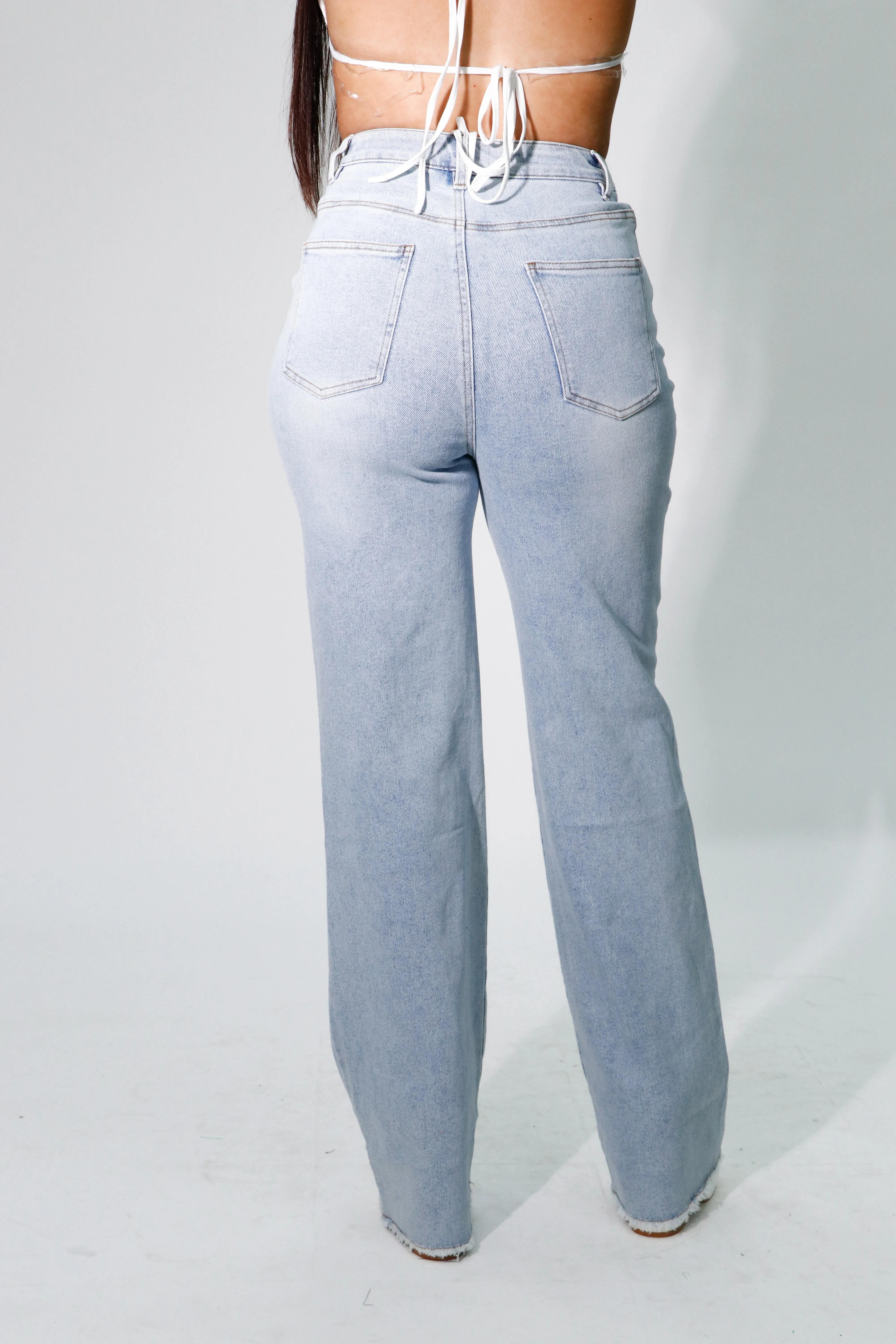 jeans denim highwaisted stretchy