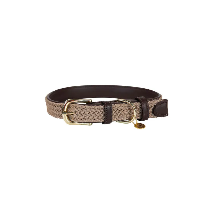 Kentucky Plaited Nylon Dog Collar