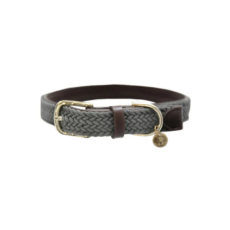 Kentucky Plaited Nylon Dog Collar
