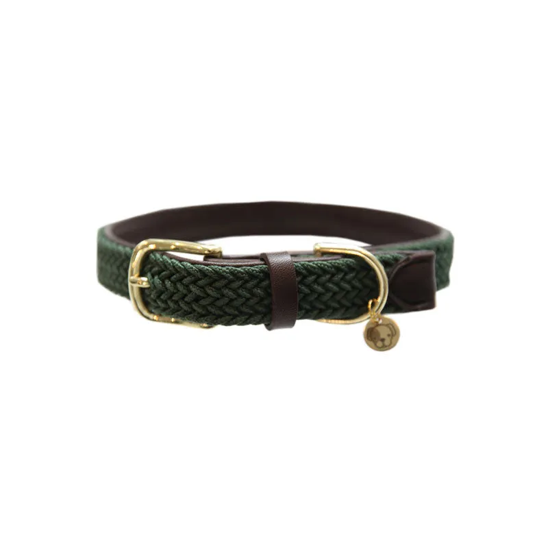 Kentucky Plaited Nylon Dog Collar