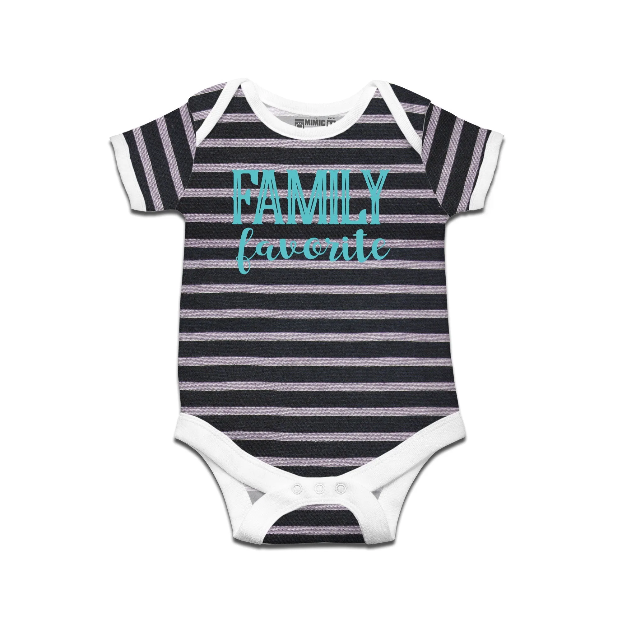 Kidswear By Ruse Family Favourite Printed Striped infant Romper For Baby