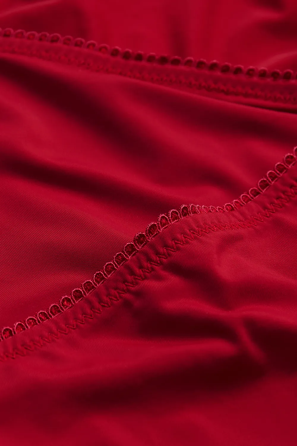 Le Petit Secret Red Cupless Thong Bodysuit