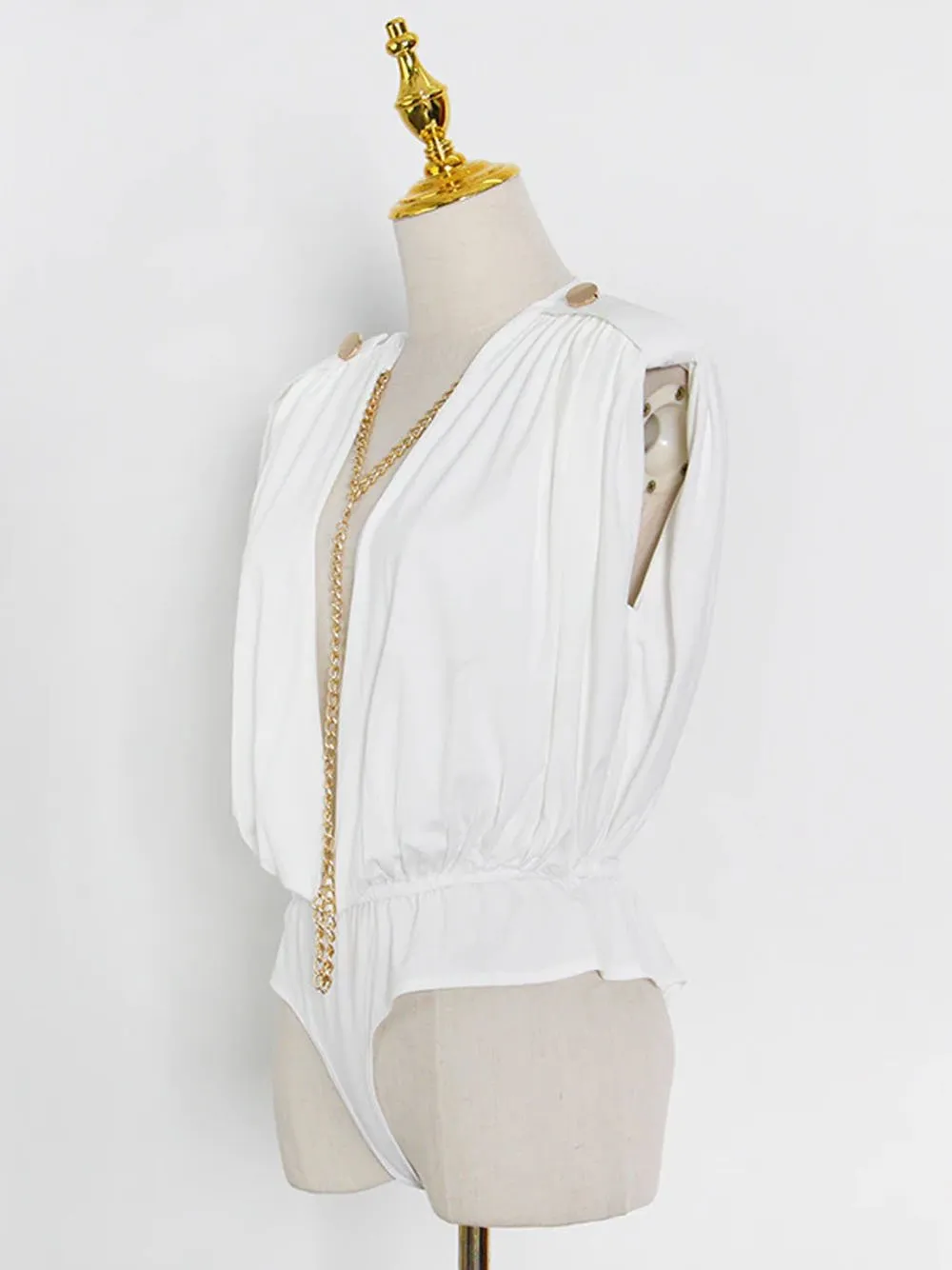 LETITA Bodysuit w Chain