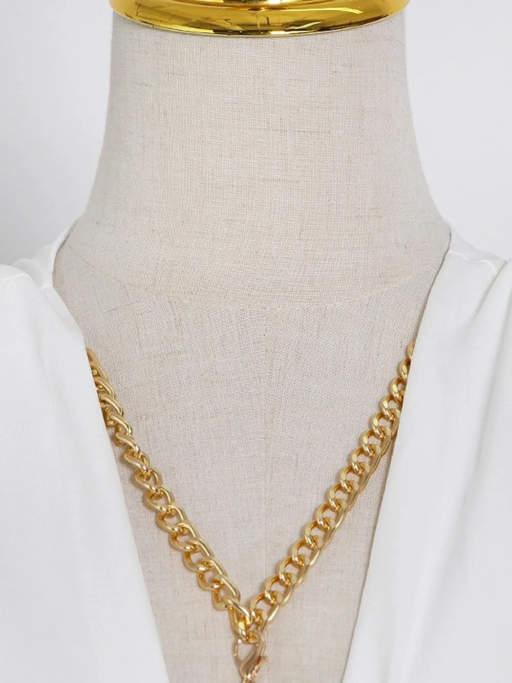 LETITA Bodysuit w Chain