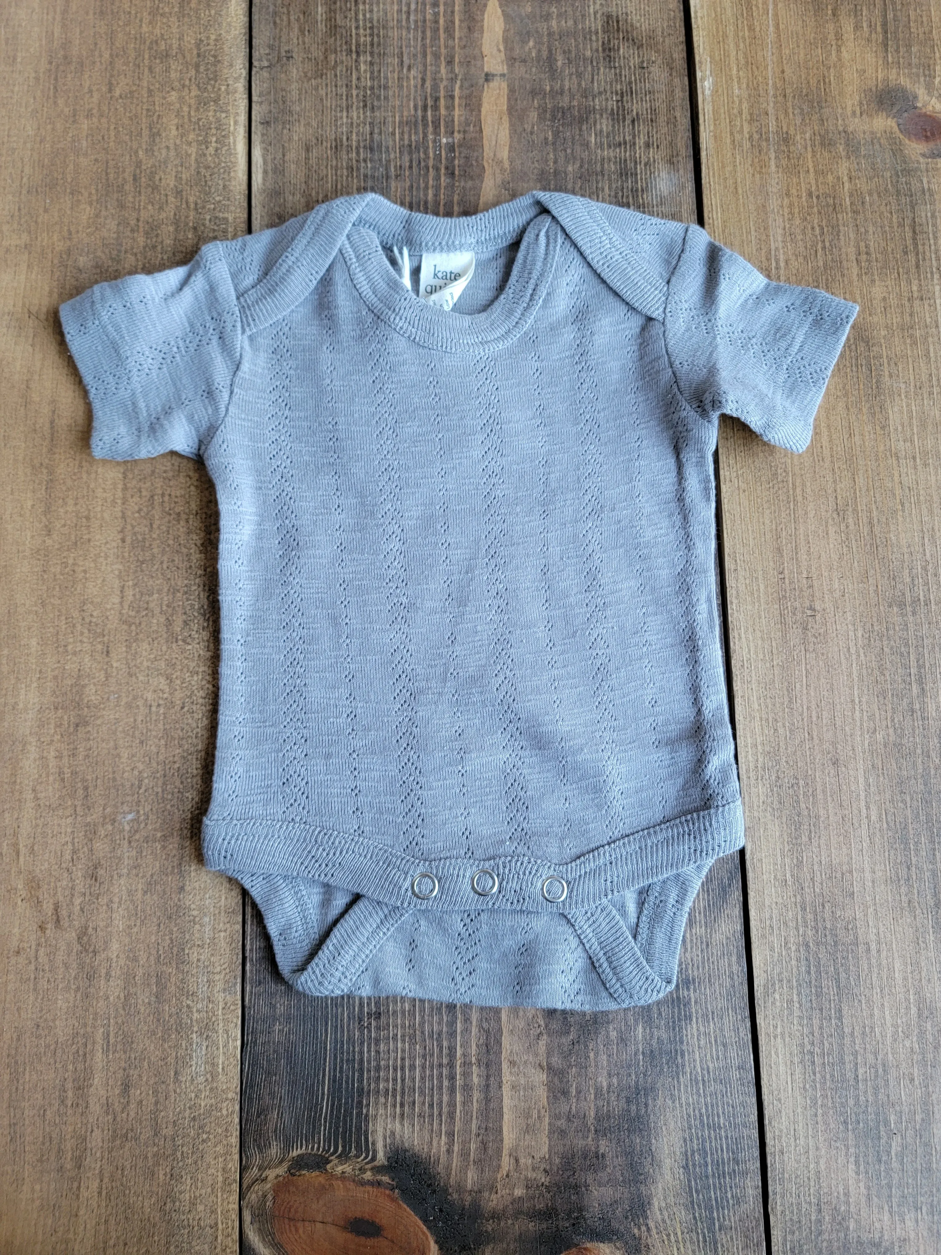 Light Grey Bodysuit 12-18m