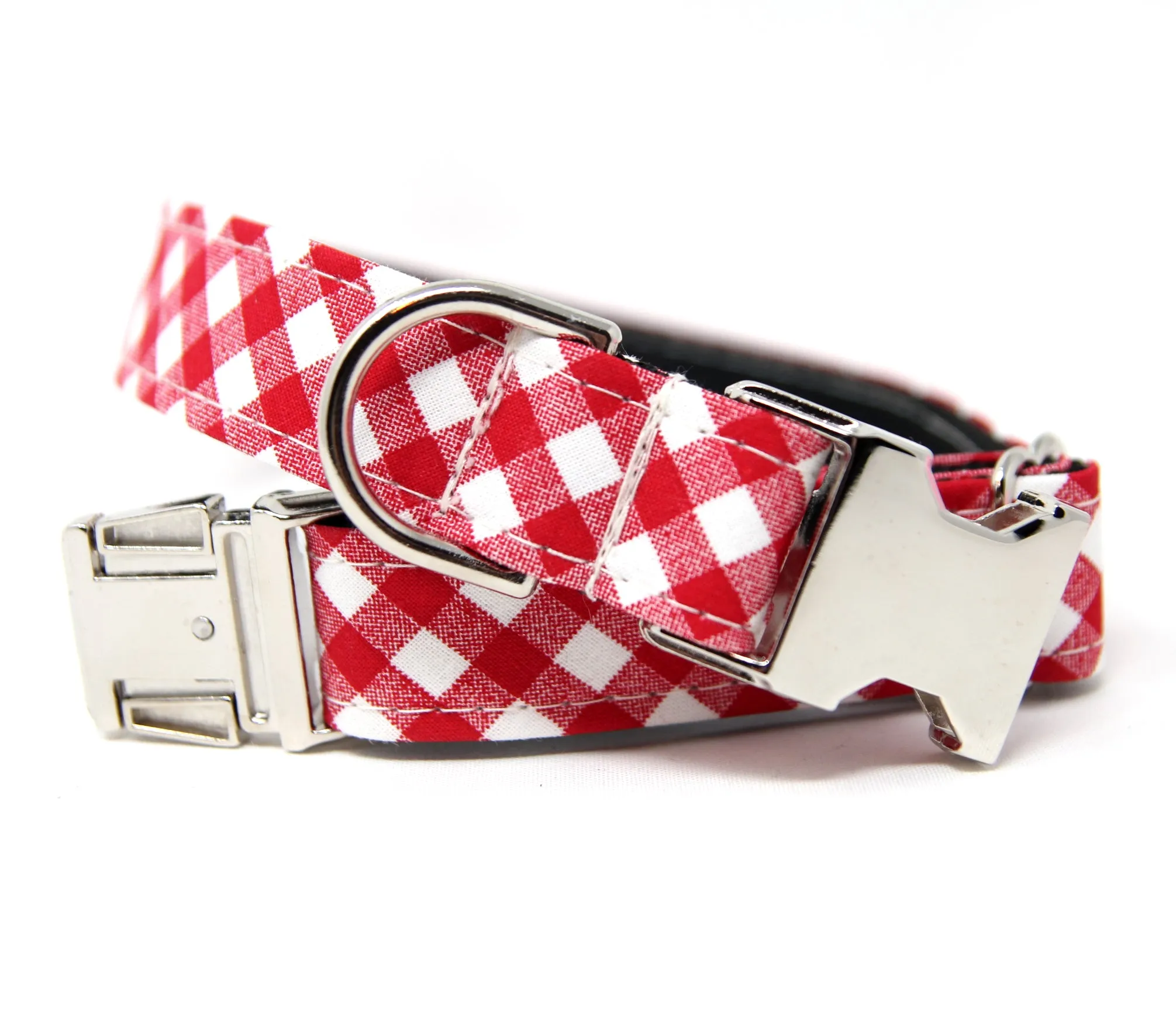 Lipstick Plaid Bow-Tie