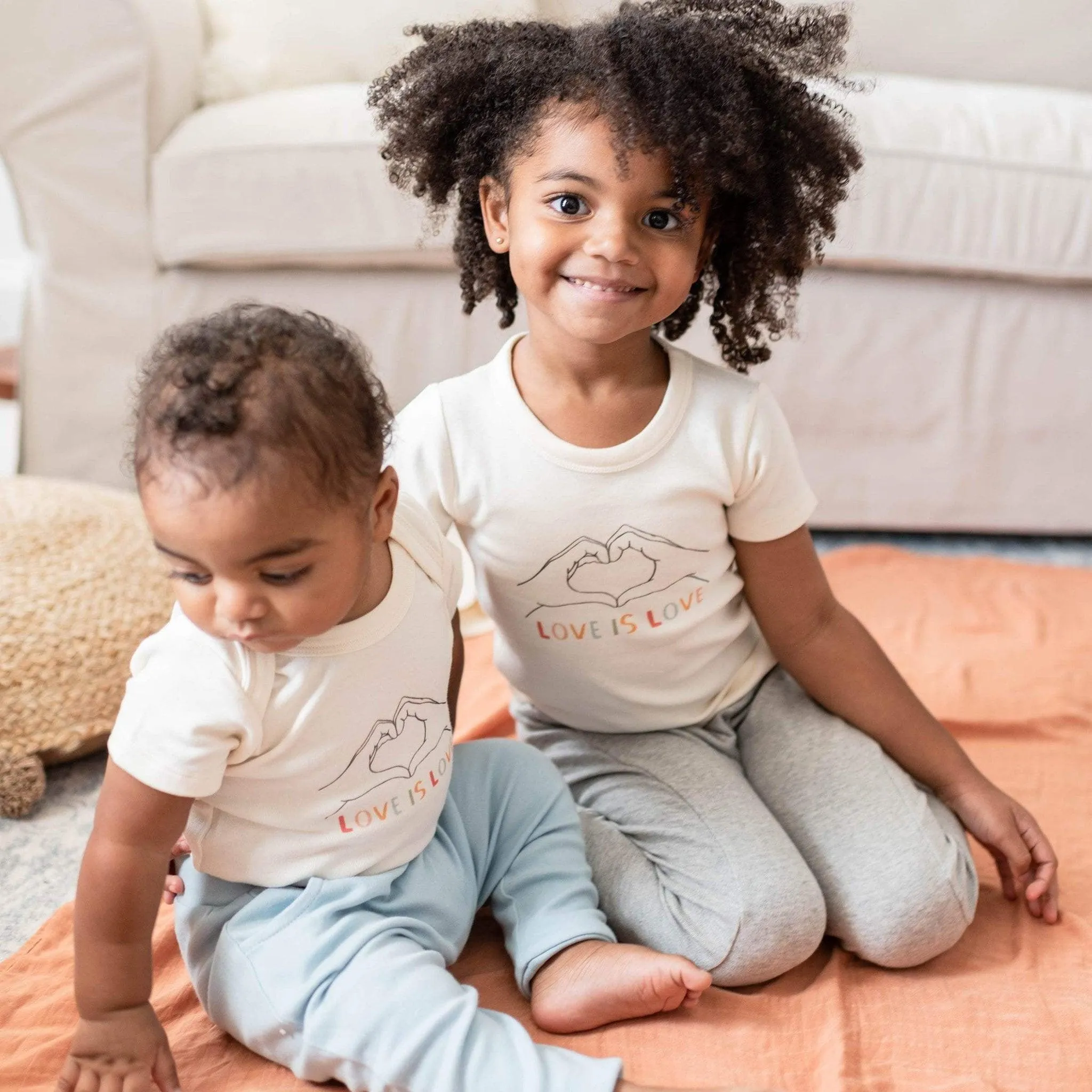 love is love · organic cotton inclusive graphic tee
