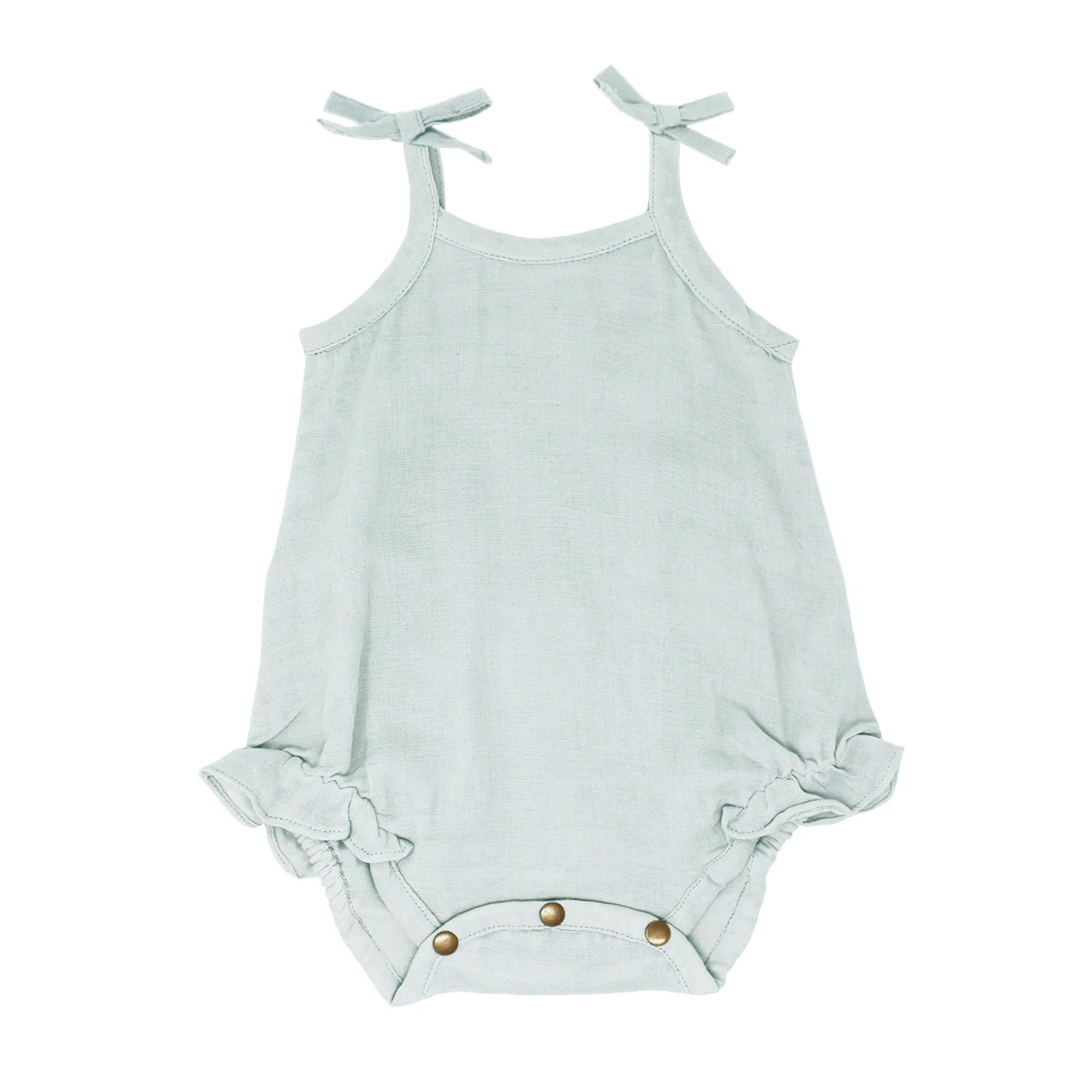 L'ovedbaby Organic Muslin Tie-Shoulder Bodysuit