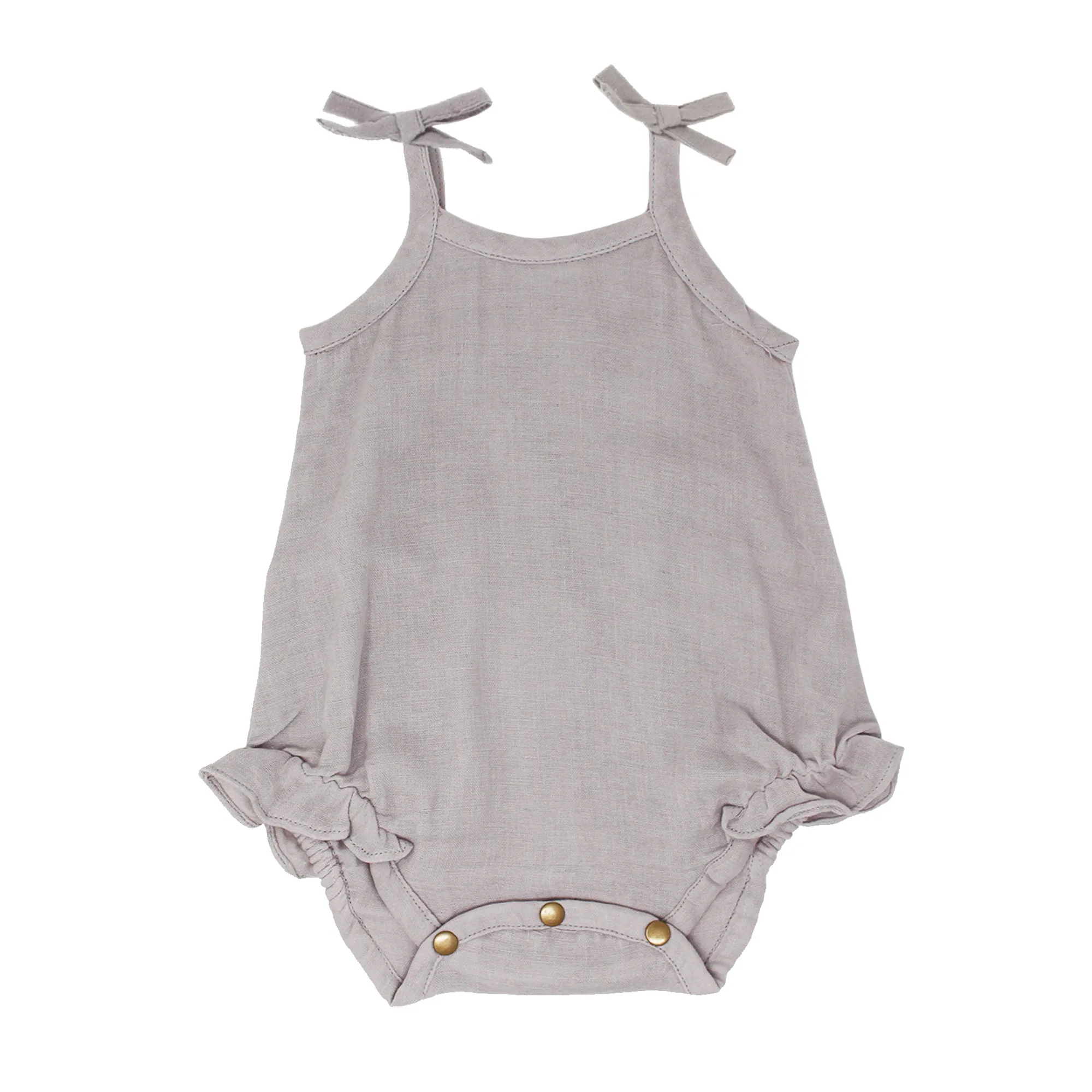 L'ovedbaby Organic Muslin Tie-Shoulder Bodysuit