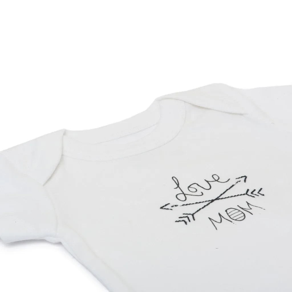 Miami Zoo Lap Bodysuit in Love Mom