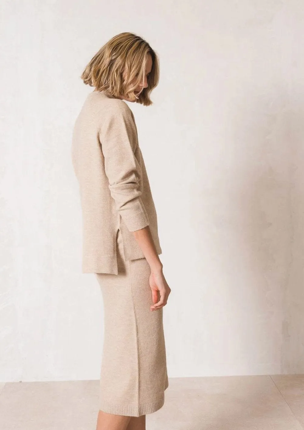 Midi Knitted Skirt | Indi & Cold
