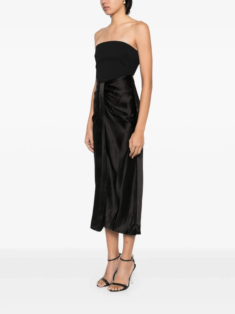 Midi Wayfaring Dress in Black