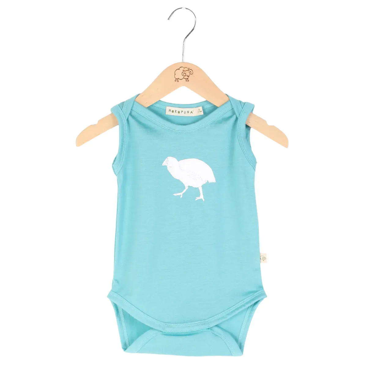 Mokopuna Merino Singlet Shortsuit