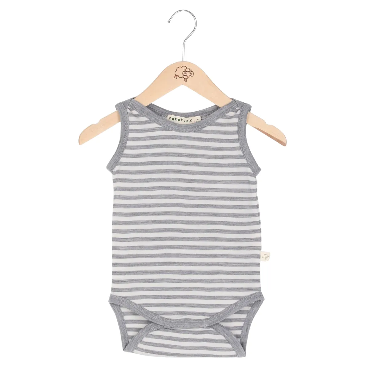 Mokopuna Merino Singlet Shortsuit