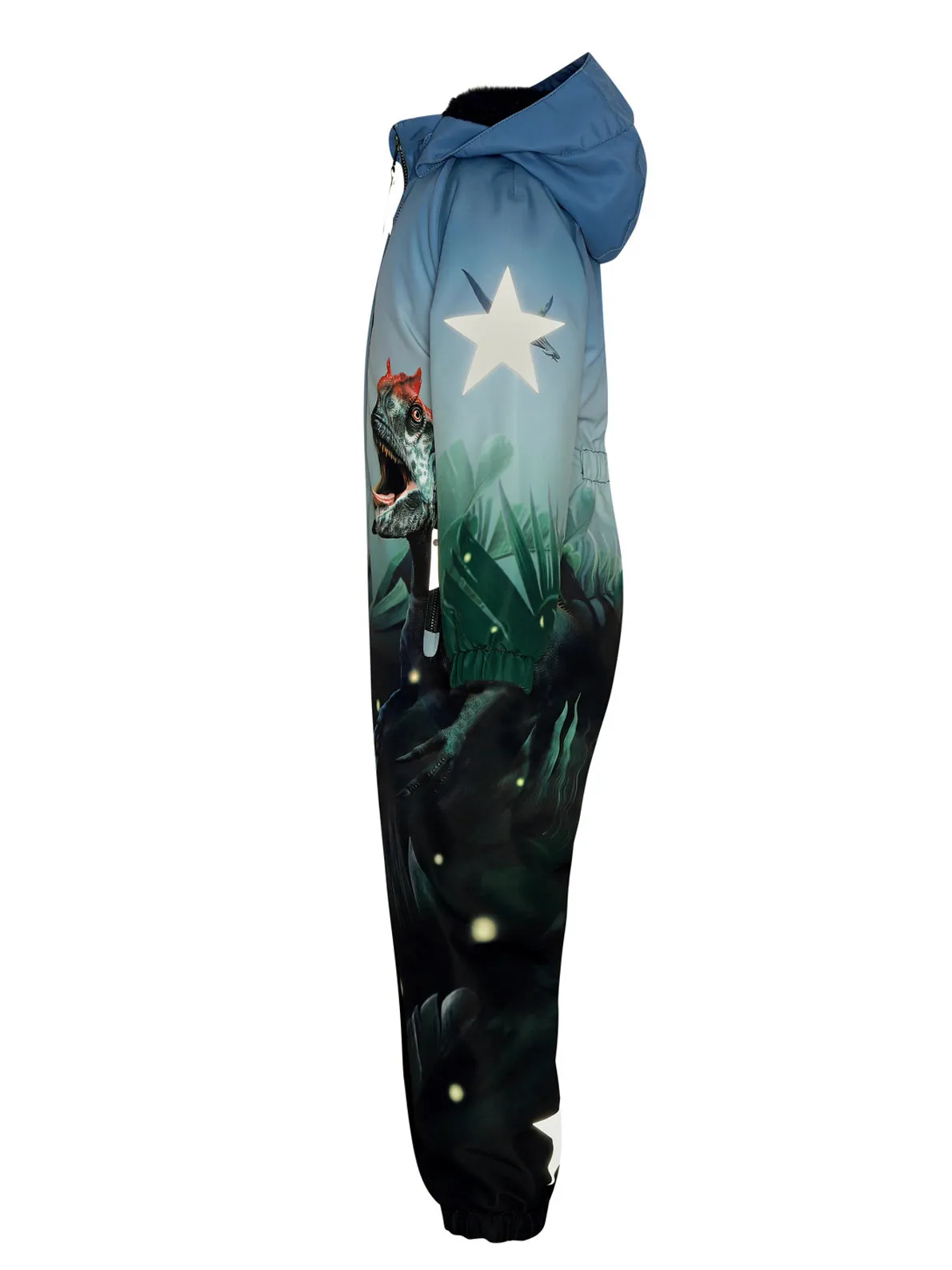 Molo kids' snowsuit-Amazing Dino -5W24N202