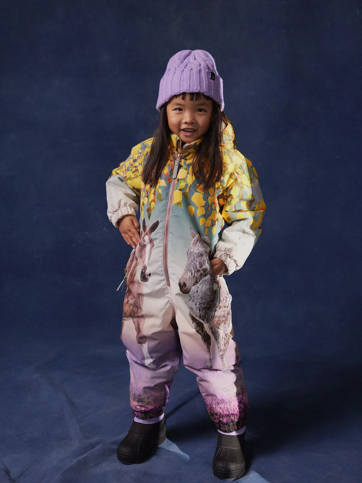 Molo kids' snowsuit-Dreamy Forest- 5W24N202