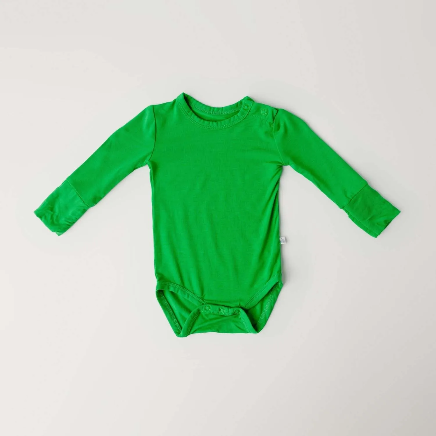 Moni's Closet Green Apple Long Sleeve Bodysuit