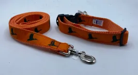 Orange Duck Hunting Dog Collars & Leashes