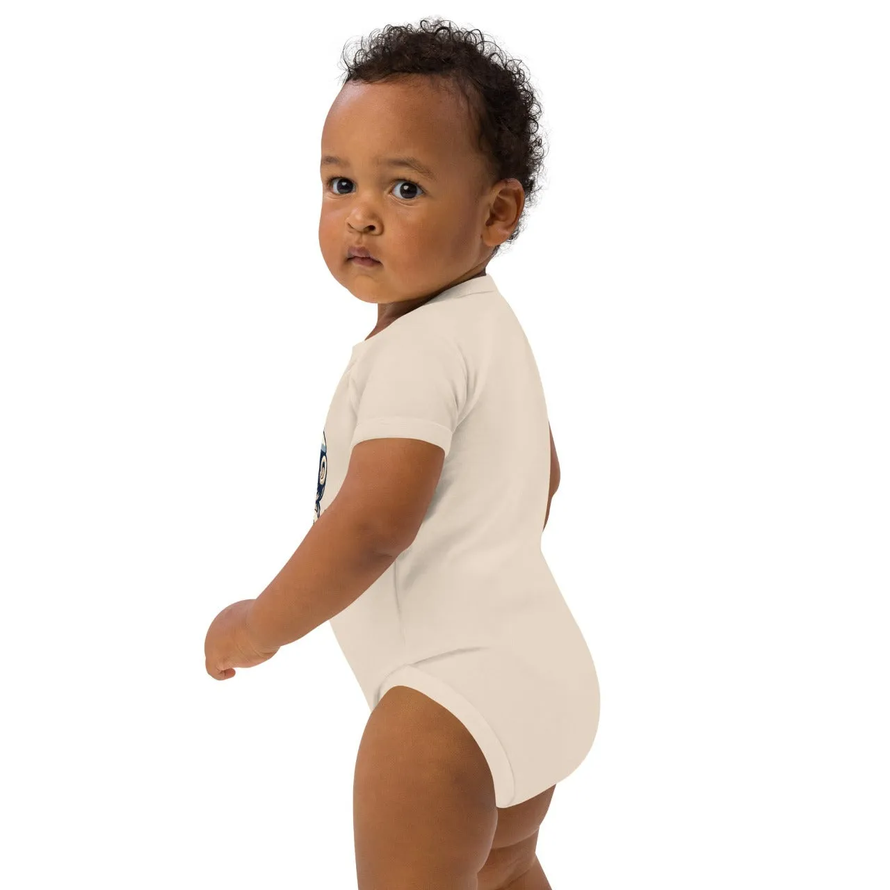 Organic Cotton Baby Bodysuit Papa's Future Artist