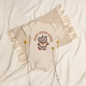 Organic Cotton Baby Bodysuit Papa's Future Dancer