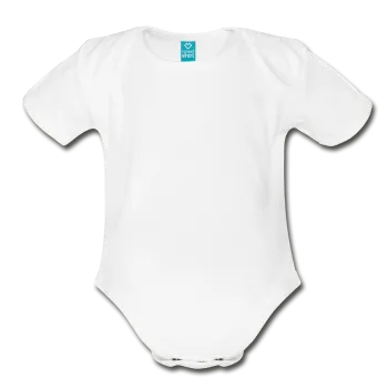 Organic Short Sleeve Baby Bodysuit