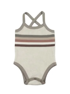 Organic Terry Cloth Bodysuit, Neutrals