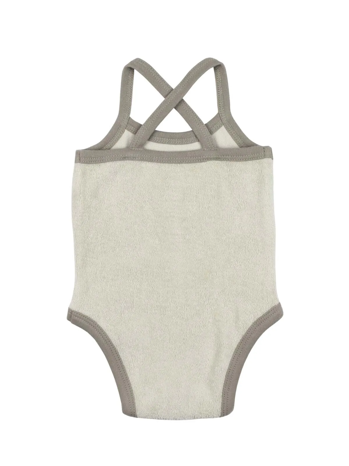 Organic Terry Cloth Bodysuit, Neutrals