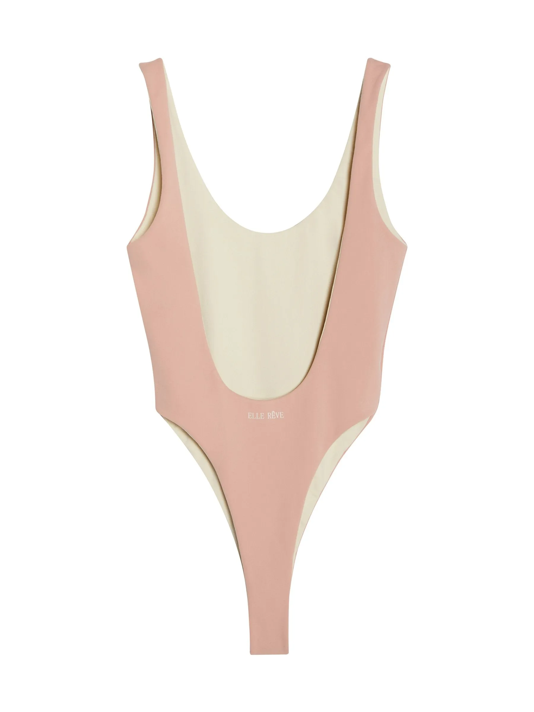 Peace Bodysuit - Mauve/Light Nude