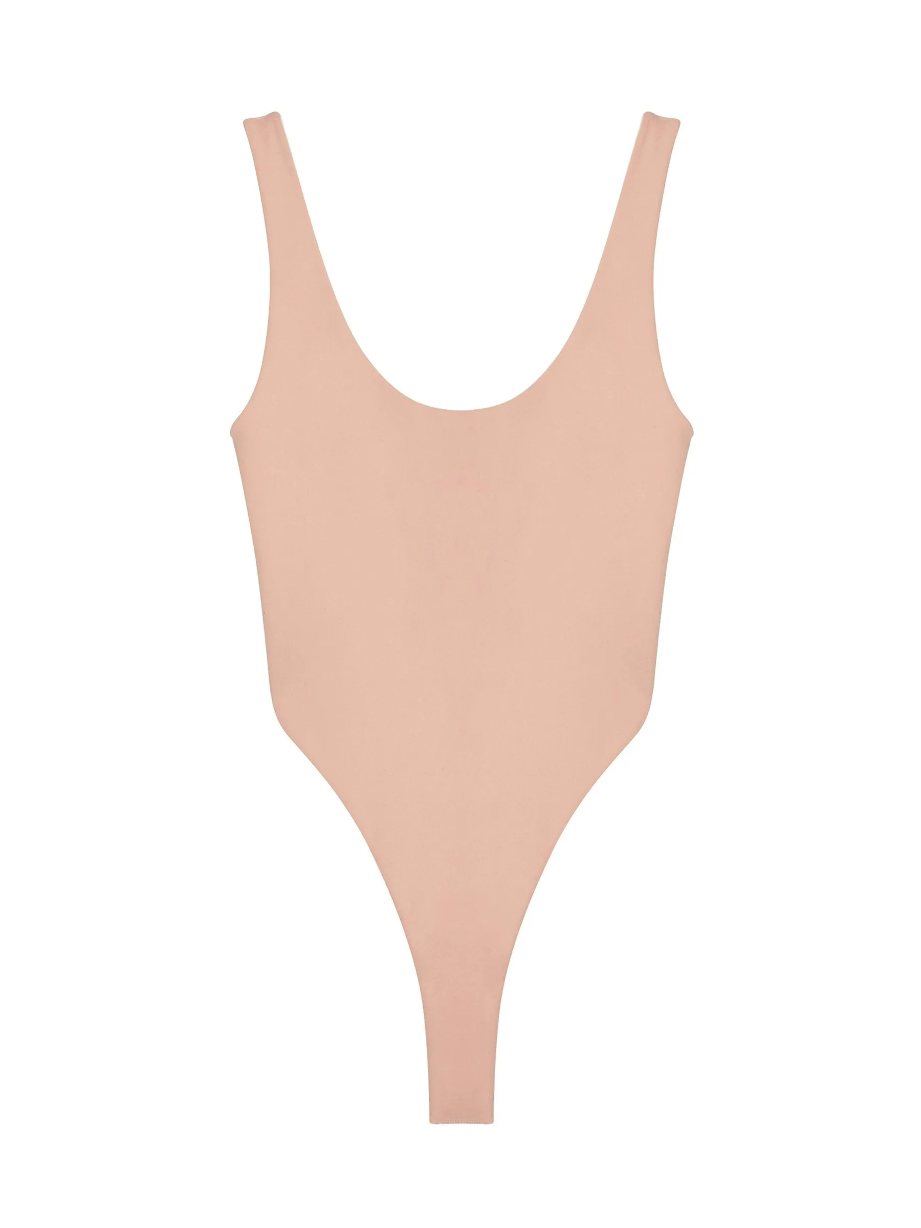 Peace Bodysuit - Mauve/Light Nude