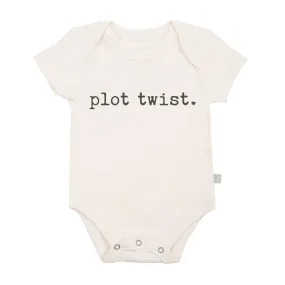 Plot Twist Organic Graphic Bodysuit