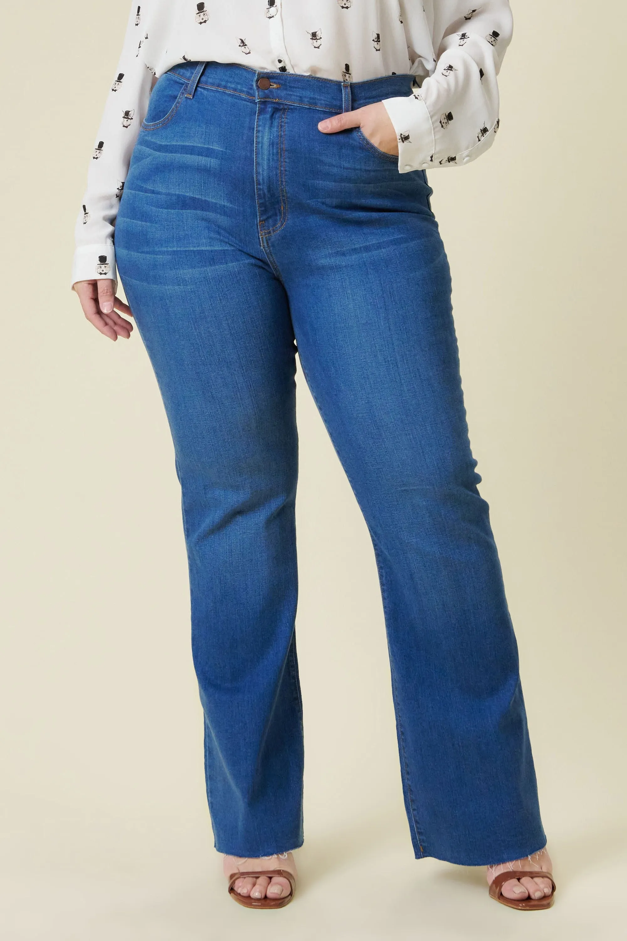 Plus Say Dat Ankle Jeans