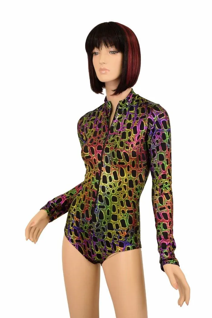 Poisonous "Stella" Zipper Romper