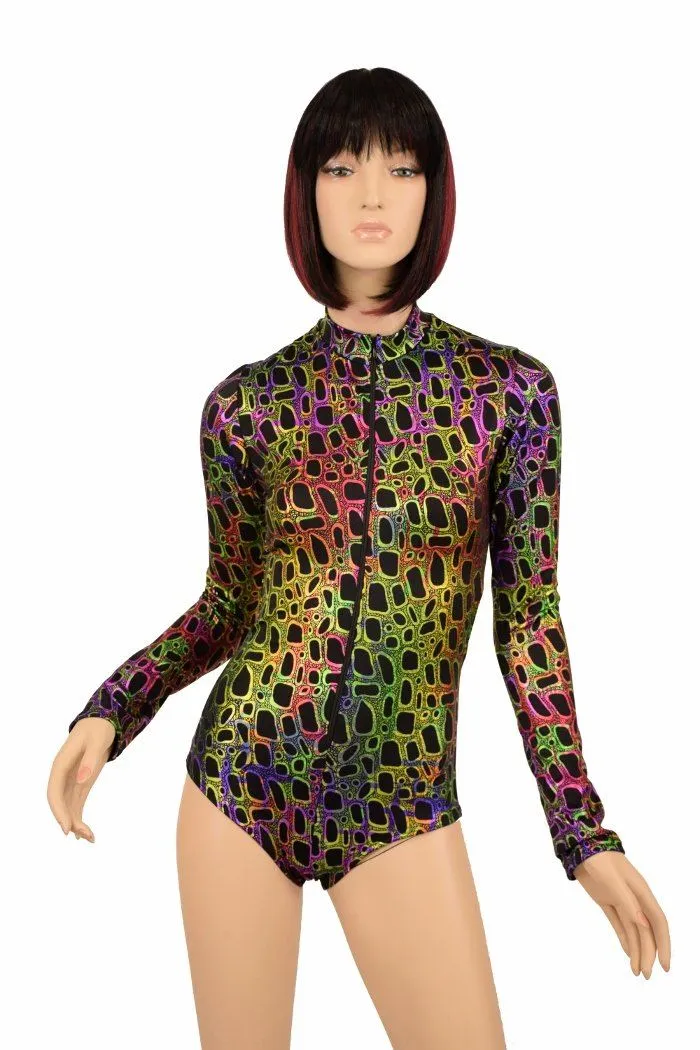 Poisonous "Stella" Zipper Romper