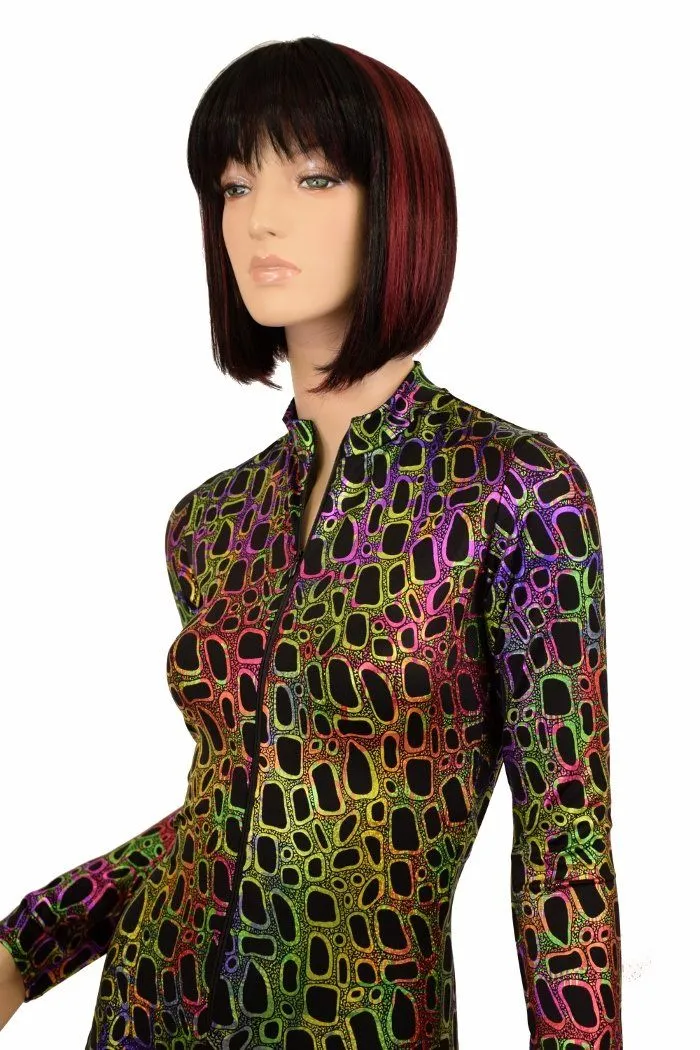 Poisonous "Stella" Zipper Romper