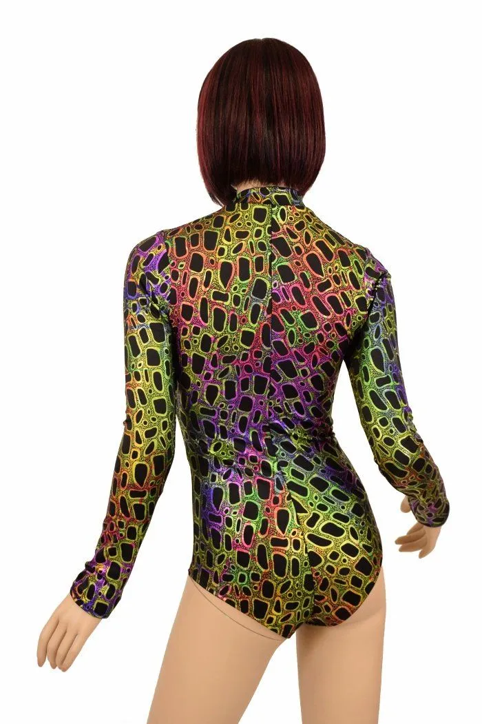 Poisonous "Stella" Zipper Romper
