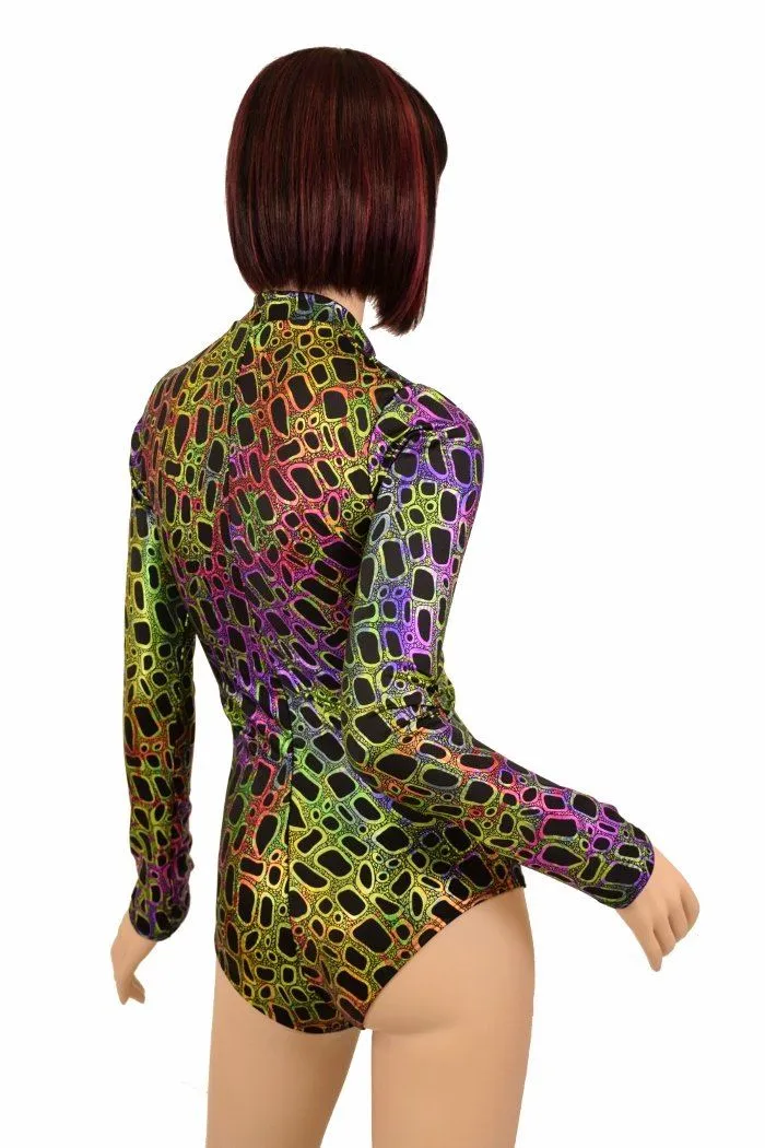 Poisonous "Stella" Zipper Romper