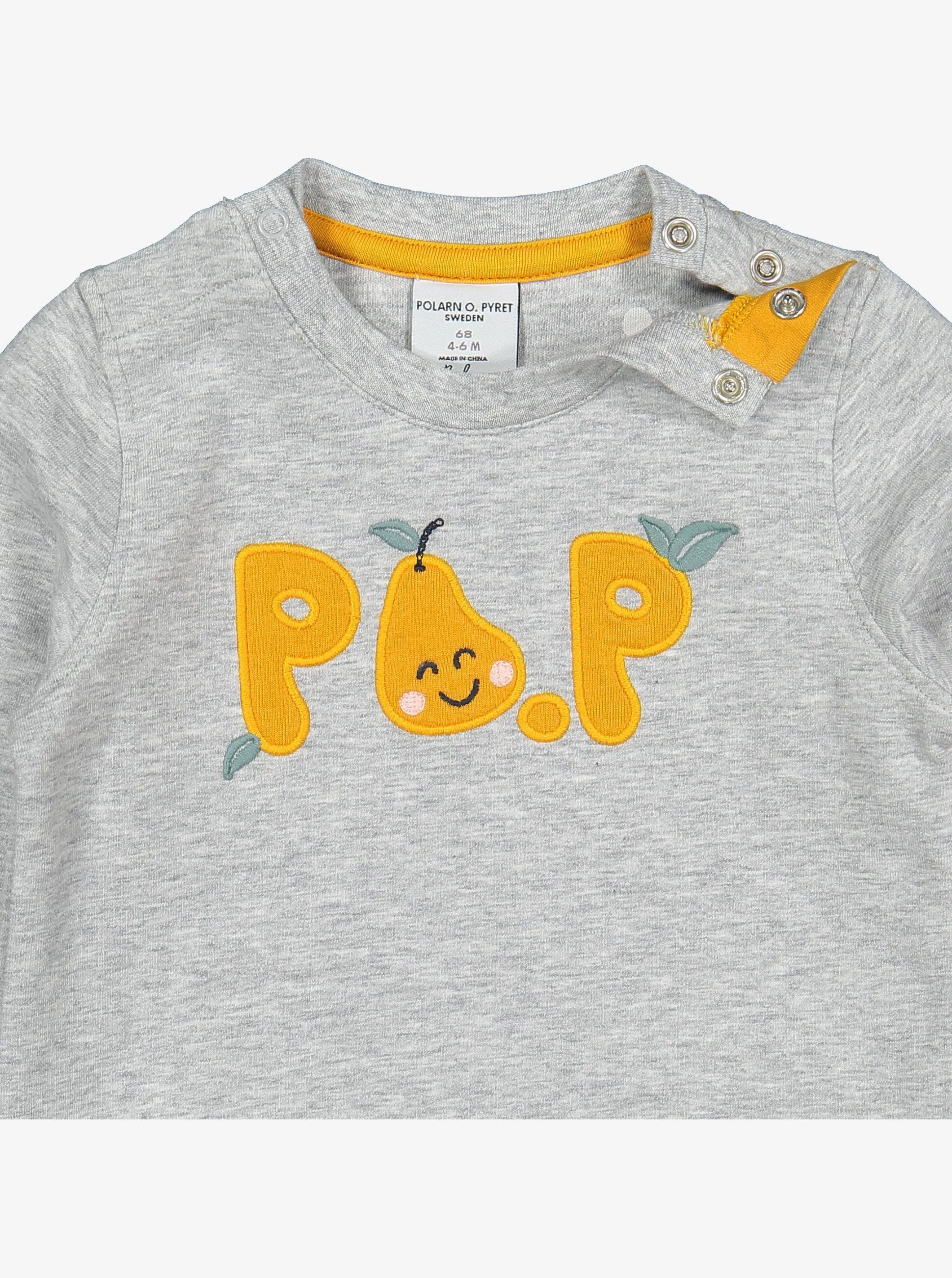 PO.P Applique Baby Top