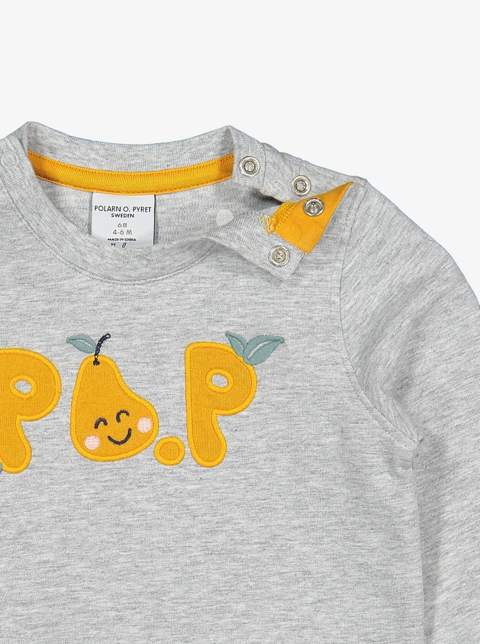 PO.P Applique Baby Top