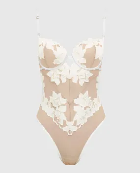 Push Up Balconette Lace Bodysuit