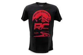 Rough Country T-Shirt - RC Mountains - Black - MD