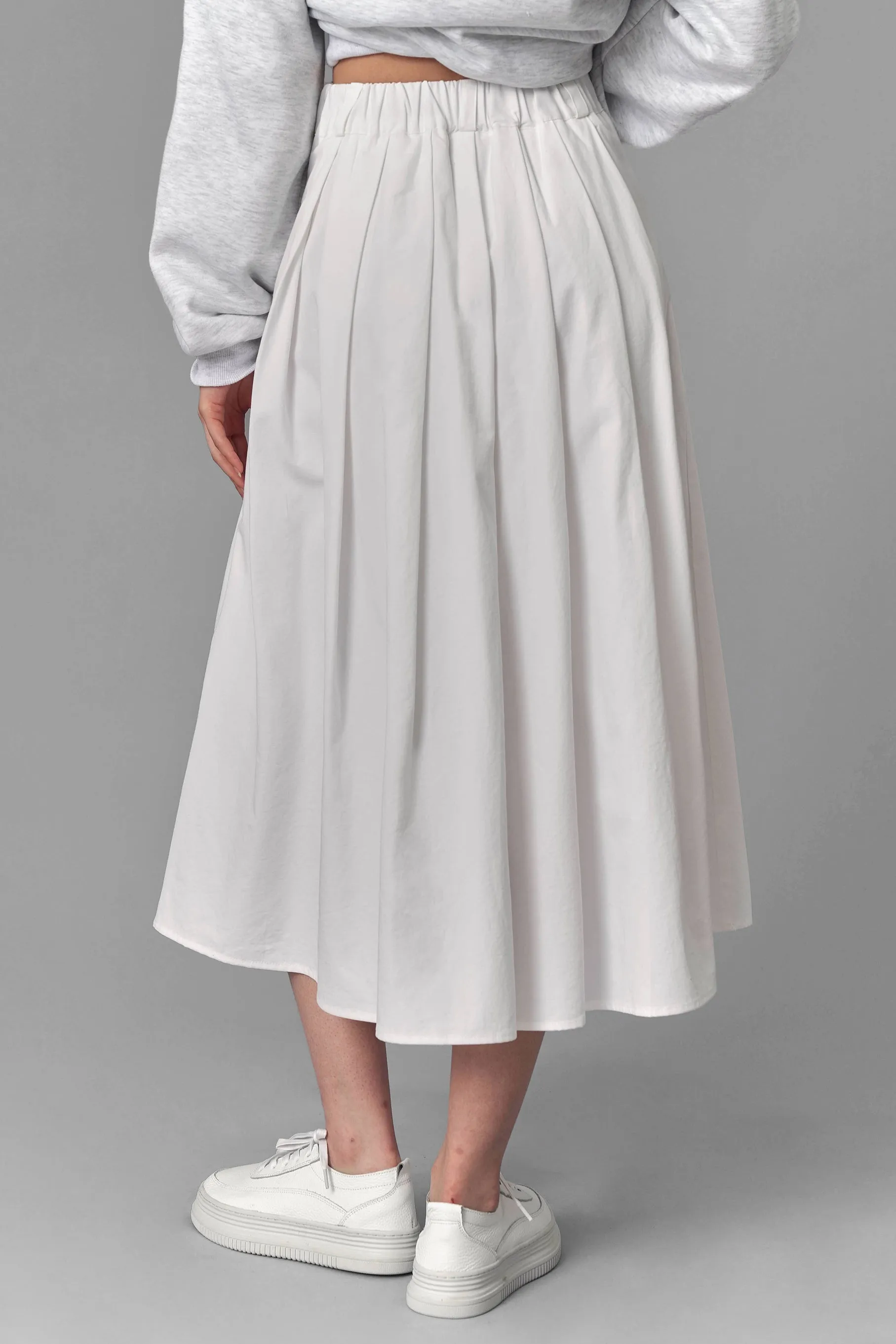 Sally Pleated Maxi Skirt