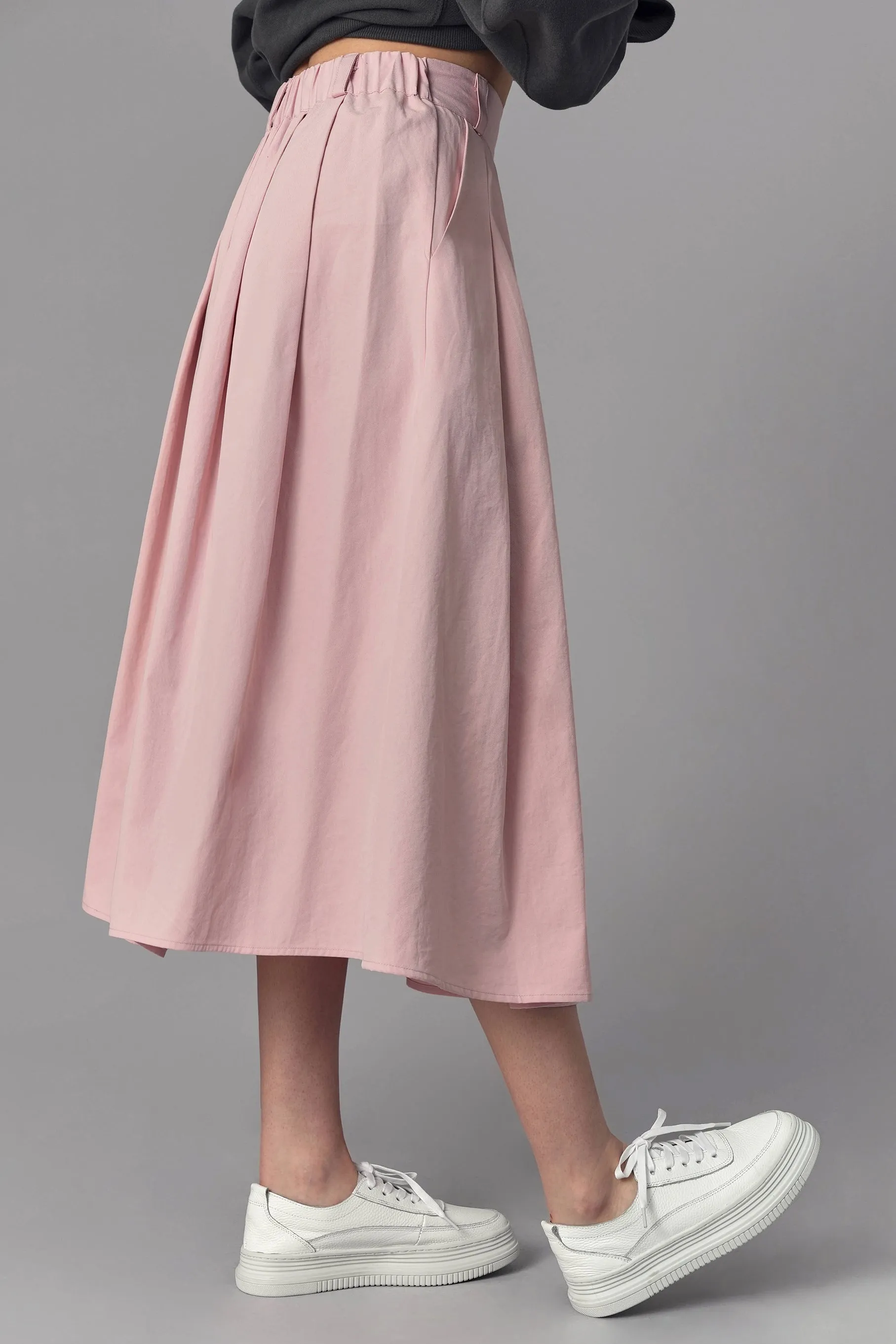 Sally Pleated Maxi Skirt