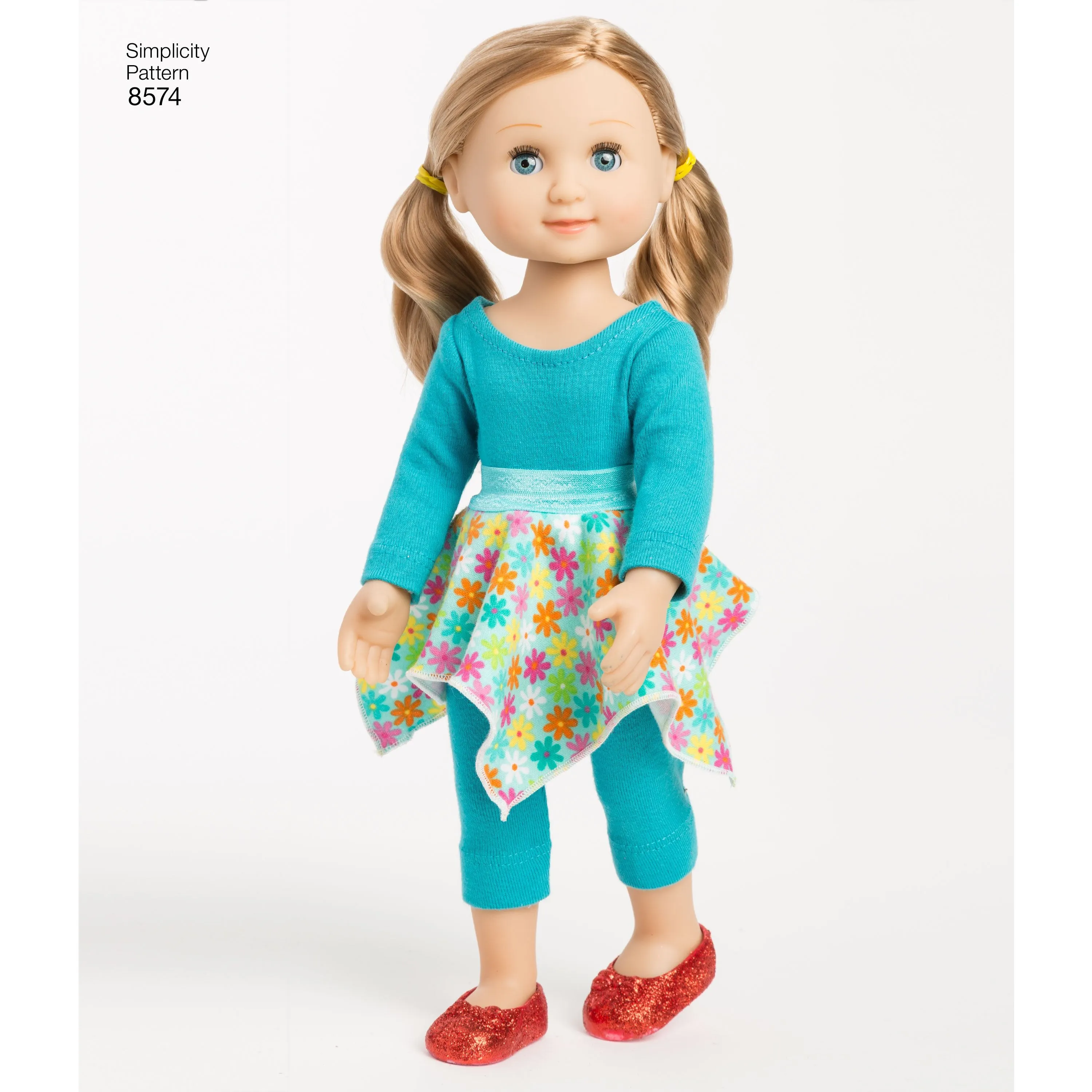 Simplicity Sewing Pattern 8574 doll clothes