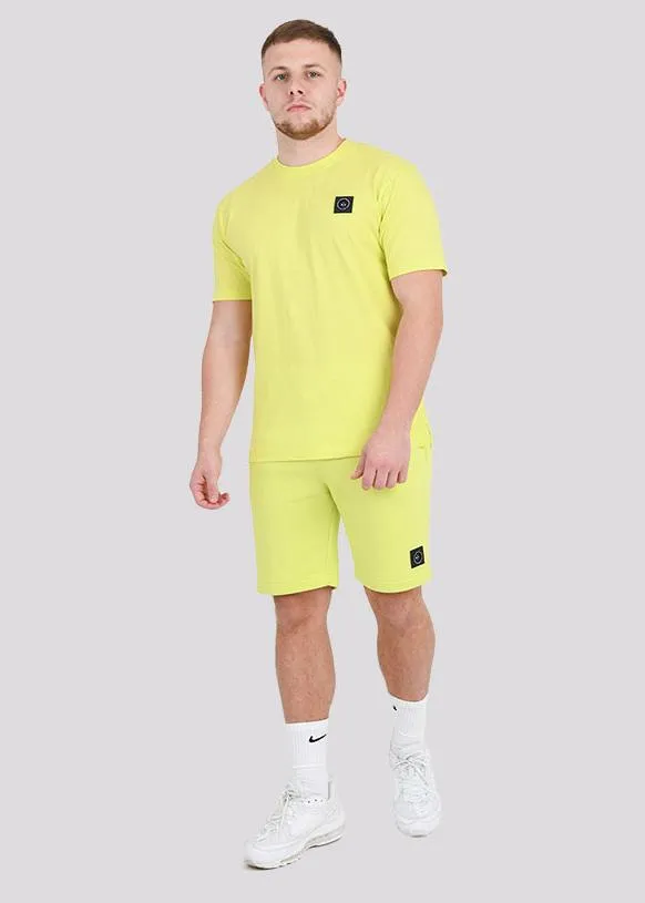 Siren t-shirt - faded lime