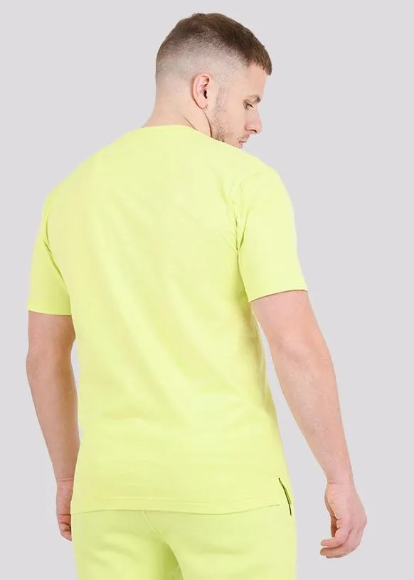 Siren t-shirt - faded lime