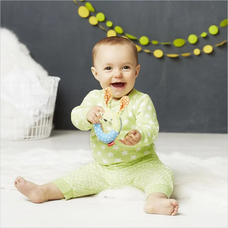 Skip Hop Layette Pop Prints Playwear Set in Stars Lime