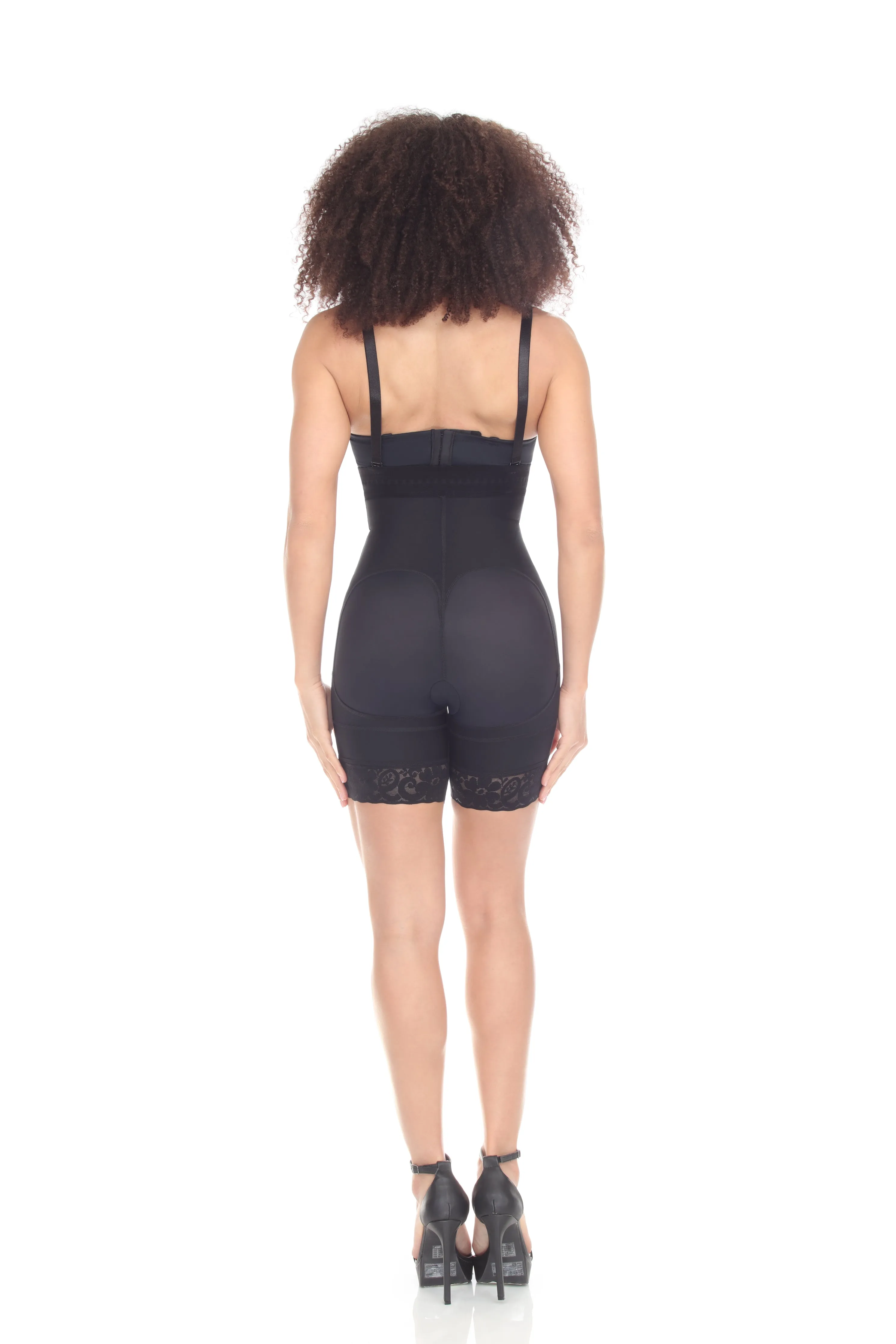 Strapless Fajas High Compression Girdle with Hooks
