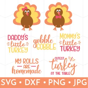 Thanksgiving Baby Bodysuit Bundle